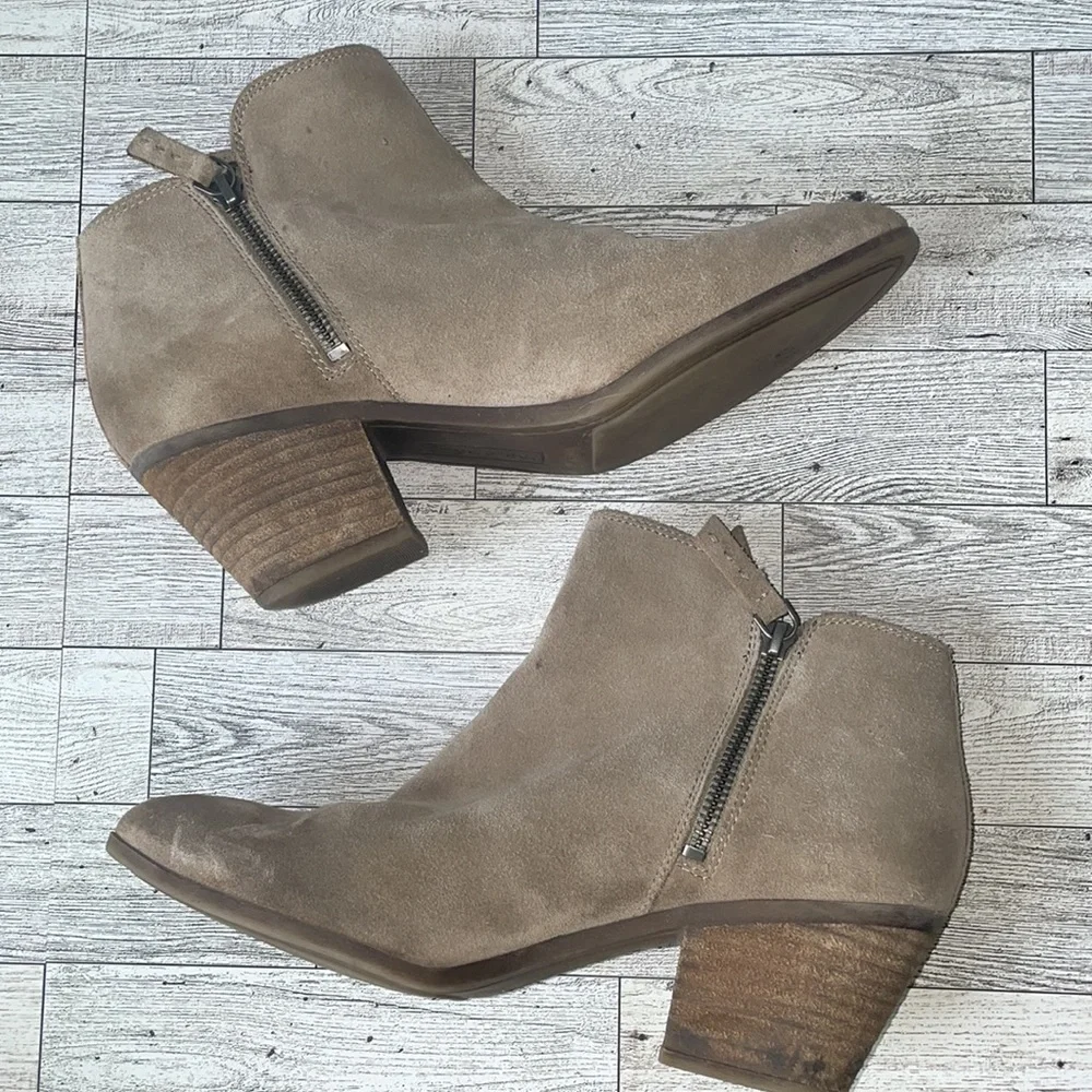 Frye & Co. Ash Suede Booties - Picture 4 of 14